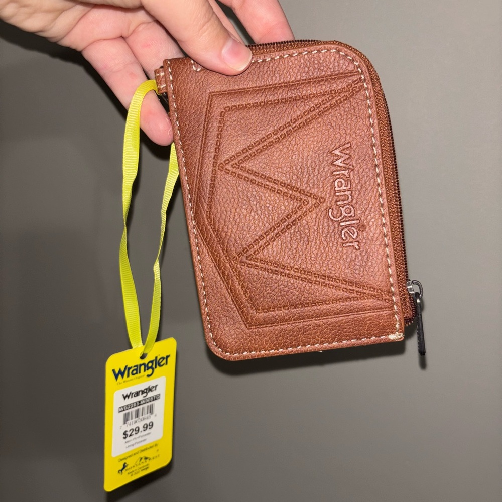 Wrangler Teal and Brown Women's Wallet - Picture 2 of 2